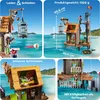 PLAYMOBIL 71792 Piratenhafen mit Seeräuber-Gefängnis Produktbild-Vorschau 10