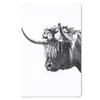 MuchoWow® Mauspad Mousepad Schottischer Highlander mit Produktbild-Vorschau 1