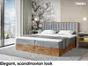 MEBLINI Boxspringbett mit Bettkasten - Gepolstert Produktbild-Vorschau 3