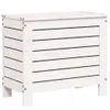 vidaXL Zahradní stolička bílá 62x31,5x52 cm z masivního Náhled obrázku produktu 1