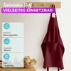 EllaTex Schürze Kochschürze Latzschürze 100% Baumwolle Produktbild-Vorschau 3