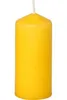 10 bougies à tige Ø 40 mm - 90 mm jaune d'or Voir les images du produit 5