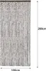 Moritz tenda di ciniglia soffice 100 x 200 cm taupe tenda Anteprima dell’immagine prodotto 2