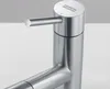 A close-up shot of a modern stainless steel kitchen faucet. Anteprima dell’immagine prodotto