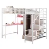Lit mezzanine métallique Merax 140 x 200 cm avec bureau et Voir les images du produit 9