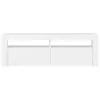 TV-Schrank mit LED-Leuchten Weiß 120x35x40 cm Produktbild-Vorschau 6