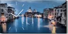 Wandkunst Leinwand Bild Uhr 60x30 Gemälde Architektur Produktbild-Vorschau 1