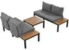 Premium 5-tlg. Gartenmöbel Sitzgruppe Lounge-Set aus Produktbild-Vorschau 8