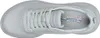 A top-down view of a gray Skechers Bobs Sport Squad Chaos women's training shoe. Voir les images du produit