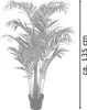 Palmizio Palma Areca Albero Pianta Artificiale 135cm Anteprima dell’immagine prodotto 6