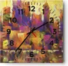 Wanduhr - Quadrat - Glasuhr - Abstraktion Stadt Produktbild-Vorschau 1