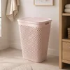 Cesto portabiancheria Curver Pure 55 l rosa con coperchio Anteprima dell’immagine prodotto 4