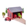Bigjigs Rail Cihlové depo pro dva vláčky Náhled obrázku produktu 5