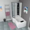 Kombination Badewanne Dusche K50-R00 Duschtempel 100x170 cm Produktbild-Vorschau 3
