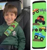 1x HECKBO Kinder Auto Gurtpolster Gurtschutz mit Monster Produktbild-Vorschau 1