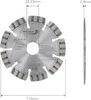 PRODIAMANT Disco diamantato da taglio 115 mm per Anteprima dell’immagine prodotto 3