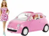 A Barbie doll and her pink convertible car. Náhľad obrázku produktu