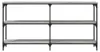 vidaXL Konsolentisch Grau Sonoma 150x29x75 cm Holzwerkstoff Produktbild-Vorschau 4