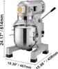 SucceBuy Impastatrice da cucina commerciale, impastatrice a Anteprima dell’immagine prodotto 8