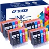 A product shot of multiple ink cartridges in their packaging. Produktbild-Vorschau