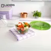 Lacers Purpleline Hochborosilikatglas Salatschüssel im Produktbild-Vorschau 4