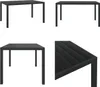 vidaXL Garten Esstisch WPC Aluminium 150 x 90 x 74 cm Produktbild-Vorschau 1