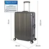 Travelhouse London - 2er Reisekoffer Set M+L - Polycarbonat Produktbild-Vorschau 11