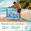 Lantigo Plážová zástena Surfing 10m | Vetrolam mikrovlákno Náhľad obrázku produktu 8