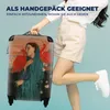 MuchoWow® Koffer Handgepäck Trolley Rollkoffer Kleine Produktbild-Vorschau 4