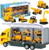 Aga Transporter + kovové vozidlá stavebné stroje Náhľad obrázku produktu 14