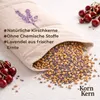 Kirschkernkissen mit Lavendel groß – Mikrowellengeeignetes Produktbild-Vorschau 6