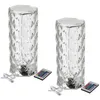2x Touch LED lampada da tavolo ricaricabile in cristallo Ø Anteprima dell’immagine prodotto 1