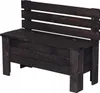 STOLMAK Cassapanca Da Giardino In Legno Di Pino Massello Anteprima dell’immagine prodotto 1