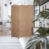 Relaxdays Paravent, 3dílný, skládací paraván, V x Š 170 x Náhled obrázku produktu 5
