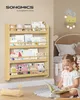 SONGMICS Bücherregal Kinder, Kinderregal mit 4 Ebenen, Produktbild-Vorschau 3