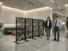 Dekorative Metallpaneel Metallsichtschutzwand - Flieder Produktbild-Vorschau 3