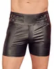 NEK Mattlook High Waist Shorts mit Schnallenriemen Produktbild-Vorschau 2