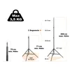 Walimex WT-803, 3 gambe, nero, 2 m, 1,04 kg Anteprima dell’immagine prodotto 4