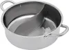 Shabu Shabu Hot Pot - Edelstahl-Topf - Mit Trennwand, Produktbild-Vorschau 1