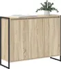vidaXL Seitenschrank Sonoma 96,5 x 30 x 75 cm Holzwerkstoff Produktbild-Vorschau 3