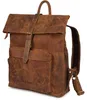 Beltimore Vintage-Leder Rucksack 15,6" Braun Produktbild-Vorschau 1