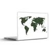 MuchoWow® Laptop Aufkleber Sticker Cover Weltkarte - Produktbild-Vorschau 1
