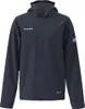 Hardshelljacke "Treeline Light HS Hooded Jacket" von Mammut in dunkelblau mit Kapuze und Logo. Anteprima dell’immagine prodotto