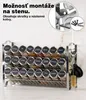 Sada 24ks - Deco Haus 3-úrovňový kovový stojan na korenie s Náhľad obrázku produktu 6
