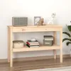 vidaXL Tavolino da salotto 110x40x75 cm in legno massello Anteprima dell’immagine prodotto 9