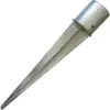 A galvanized metal ground spike for fence posts. Produktbild-Vorschau