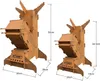 Köhko® Raketenofen S Rocket Stove Campingofen aus 3 mm Produktbild-Vorschau 3