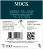 2023 Mock Sauvignon Blanc DOC Südtirol von Kellerei Produktbild-Vorschau 2