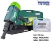 A nail gun, its case, and a box of nails are displayed together. Produktbild-Vorschau