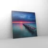 Bild auf Leinwand - Leinwandbild - Einteilig - Brücke Meer Produktbild-Vorschau 4